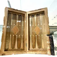 تخته نرد چوب گردو سنندج طرح دار