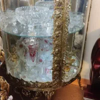 بوفه برنز و میز عسلی بزرگ و دوتا کوچک