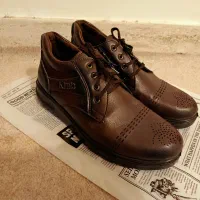 نیم بوت (پوتین) مردانه چرمی