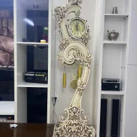 ساعت ایستاده تمام چوب