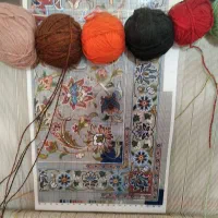 دارقالی|فرش|کرمانشاه, |دیوار