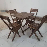 میزوصندلی چوبی|میز و صندلی غذاخوری|تبریز, |دیوار