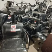 انواع صندلی چرخدار وجکدار دسته دو