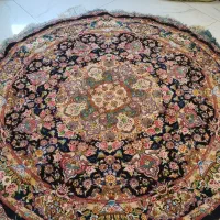 فرش دستبافت دایره ۲در۲ تبریز سالاری