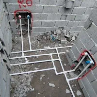 تاسیسات آب و برق ساختمان (لوله کشی و برقکاری )