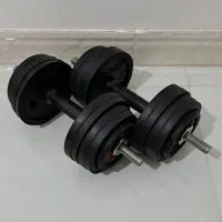 ست یک جفت دمبل متغیر ۸کیلویی(چدنی - بسیار باکیفیت)
