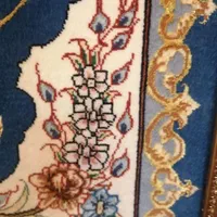 تابلو فرش دستباف دکوری تزیینی پذیرایی قدیمی قاب|حراج|تهران, شهرک ولیعصر جنوبی|دیوار