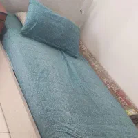 تخت خواب تمام  mdf با تشک