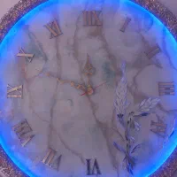 ساعت سالنی رزینی باقطر80|ساعت دیواری و تزئینی|شهرکرد, |دیوار