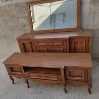 آینه کنسول و میز تی‌وی|بوفه، ویترین، کنسول|مشهد, گرجی علیا|دیوار