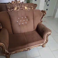 مبل کلاسیک با جلو مبلی و عسلی|مبلمان خانگی و میز عسلی|محمدیه-قزوین, |دیوار