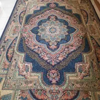 فرش ۶ متری سورمه ای