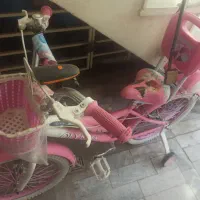 دوچرخه دخترانه کاملا سالم وتمیز|دوچرخه، اسکیت، اسکوتر|اهواز, طالقانی|دیوار
