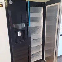 ساید بای ساید اسنوا S-SM8-3350 مشکی شاین نمایشگاهی|یخچال و فریزر|تهران, کرمان|دیوار