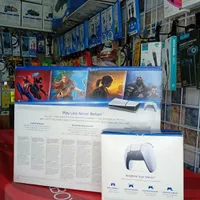 ps5 نو با دسته‌ی اضافه دیجیتال|کنسول، بازی ویدئویی و آنلاین|بندرعباس, |دیوار