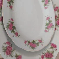 گل سرخ|ظروف سرو و پذیرایی|قم, شهدا|دیوار