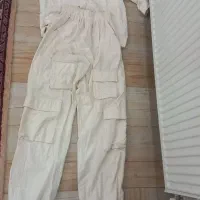 ست شلوار کارگو و مانتو