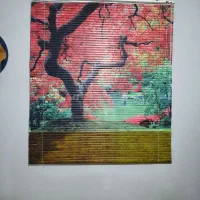 ۲ پرده زبرا|پرده، رانر، رومیزی|رشت, جهاد|دیوار