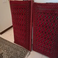 پشتی نو دو عدد دستبافت اصل ترکمن|پشتی|تهران, نیروی دریایی|دیوار
