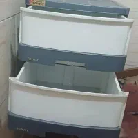 فایل  دو کشویی  پلاستیکی|جاکفشی، کمد، دراور|تهران, سبلان (لشگر)|دیوار