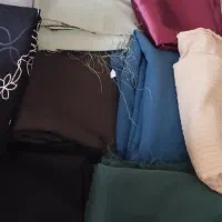 سلام.مقداری پارچه|لوازم خیاطی و بافتنی|کیاسر, |دیوار