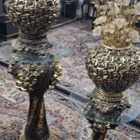 سلام دو عدد گلدان بزرگ تمیز