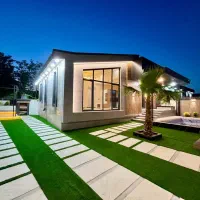 بهترین ویلای شهری استخر دار لوکیشن برند منطقه