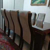 میز و صندلی نهار خوری ۸ نفره سالم|میز و صندلی غذاخوری|تهران, آبشار تهران (دریاچه)|دیوار