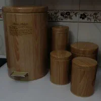 جا حبوباتی شیک طرح چوب