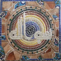 تابلو کاشی شکسته کار دست معاوضه با هرچی
