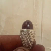 انگشتر فیروزه و عقیق|کلکسیون اشیاء عتیقه|باسمنج, |دیوار