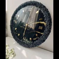 ساعت دیواری رزینی|ساعت دیواری و تزئینی|قزوین, |دیوار