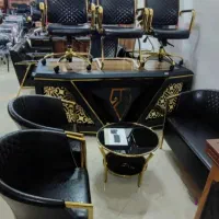 میز حرفه ای با نیم ست/میز مدیریت/میز اداری