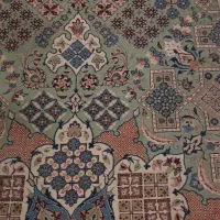 فرش دست باف ۲۴ متری ۶ در ۴ انتیک|فرش|یزد, |دیوار