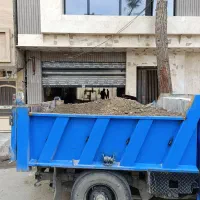 حمل خاک ونخاله و مصالح وماسه