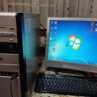 کیس و مانیتور کاملا سالم روشن ارتقا یافته