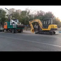 خاکبرداری توسط مینی بیل.بابکت.خاور.حمل نخاله