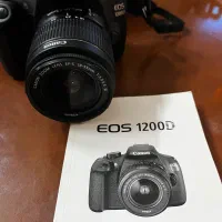 دوربین canon eos 1200D (دست دوم در حد نو)