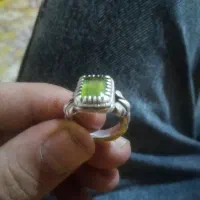 انگشتر زبرجد کهنه