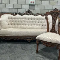 مبل سلطنتی ( استیل ) خاطره چوبی|مبلمان خانگی و میز عسلی|تهران, یافت آباد جنوبی|دیوار