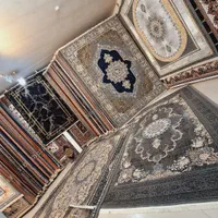 فرش۶و۹و۱۲ متری 700شانه تراکم2550 بافت کاشان اصل