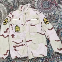 اورکت سربازی مرزبانی سایز ۲ کاملا سالم