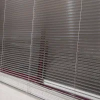 پرده گیپور با کتیبه و کرکره ای فلزی اشپزخانه|پرده، رانر، رومیزی|گرگان, |دیوار