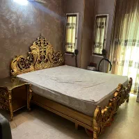 ست تخت خواب دونفره چوب حرفه ای