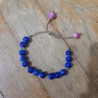 دستبند مهره آبی