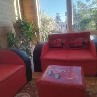 مبلمان بچه سه نفره 2500|تخت و صندلی بچه|کنگاور, |دیوار