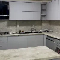 نصب کاور و برچسب کابینت