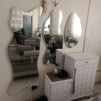 آیینه دکوراتیو با نور ال ای دی