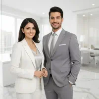 همکار خانم برای تماس تلفنی **کار در منزل**