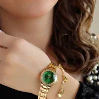 ساعت NK ظریف طلایی زنانه کادویی